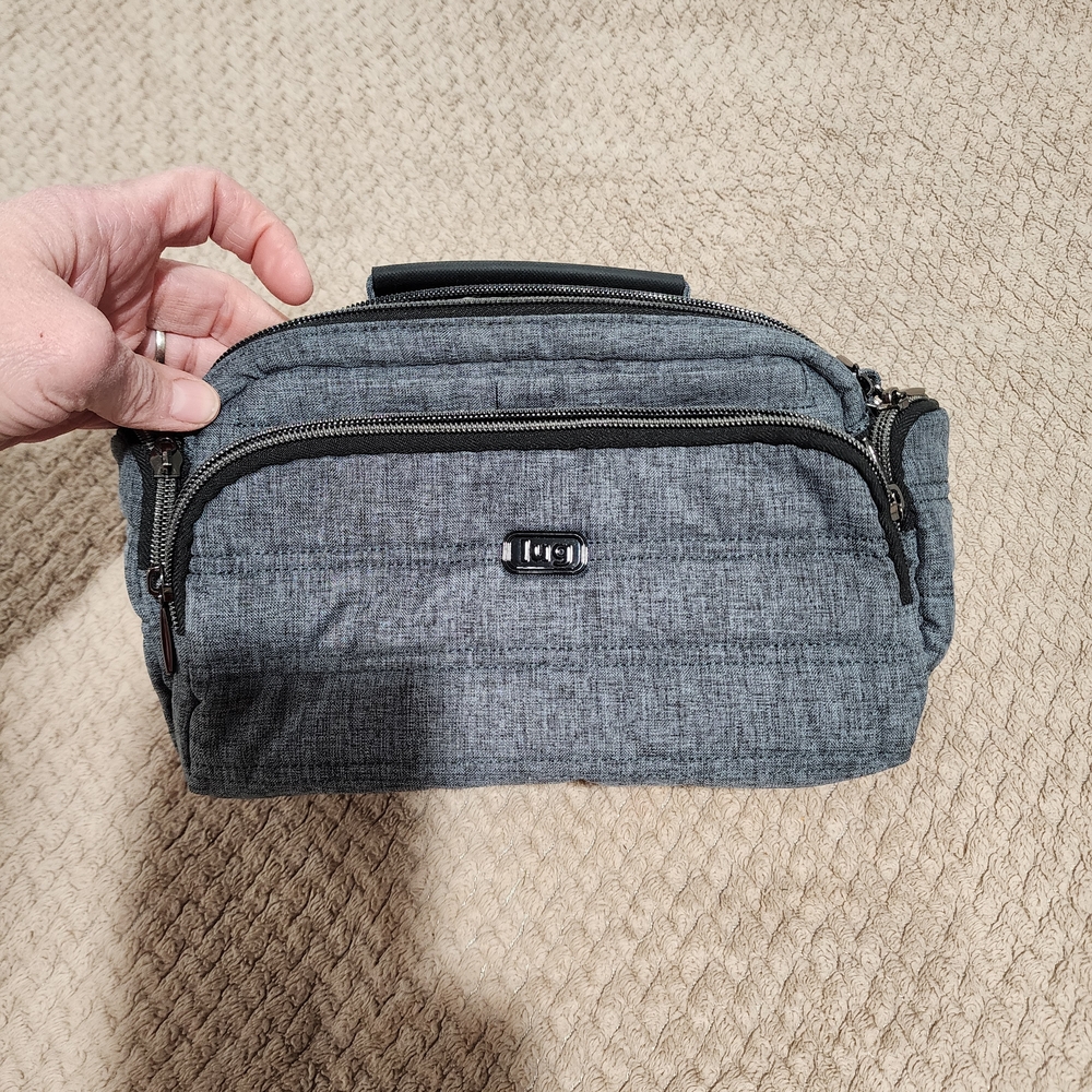 Lug Trollwy Lb Gray Travel Dopp Kit Toiletry Bag